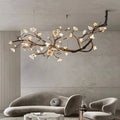 Wanos Crystal Flower Tree Branch Chandelier