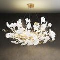 Riviko Ginkgo Bloom Ceramic Petal Chandelier - Background Shot