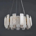 Moira Alabaster Round Chandelier