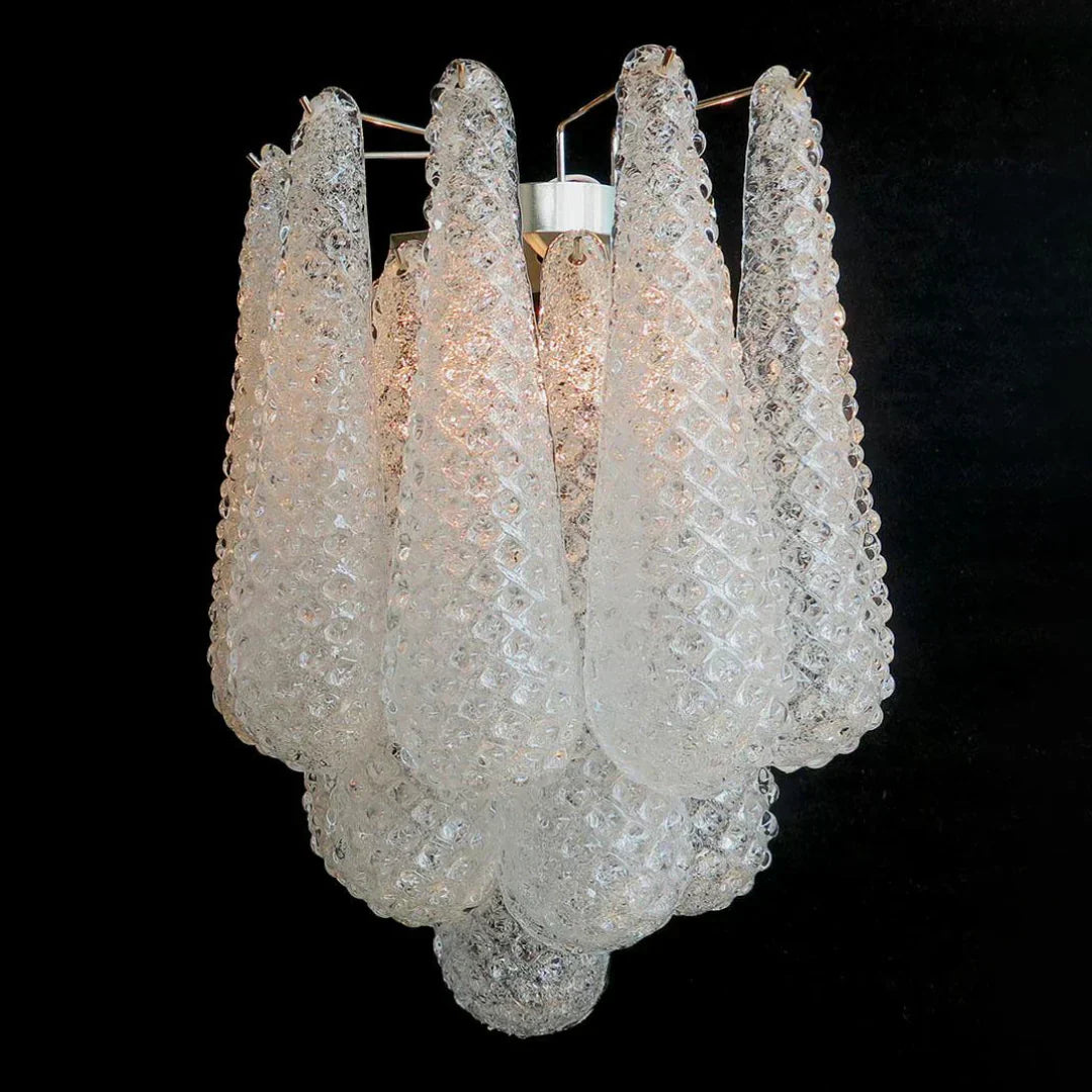 Murelli Petals White Wall Light 13.4"