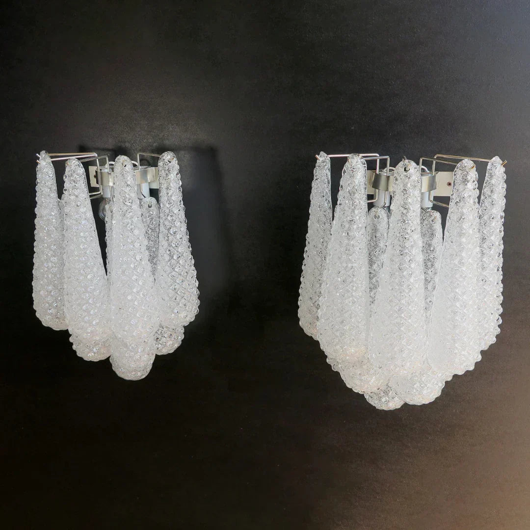 Murelli Petals White Wall Light 13.4"
