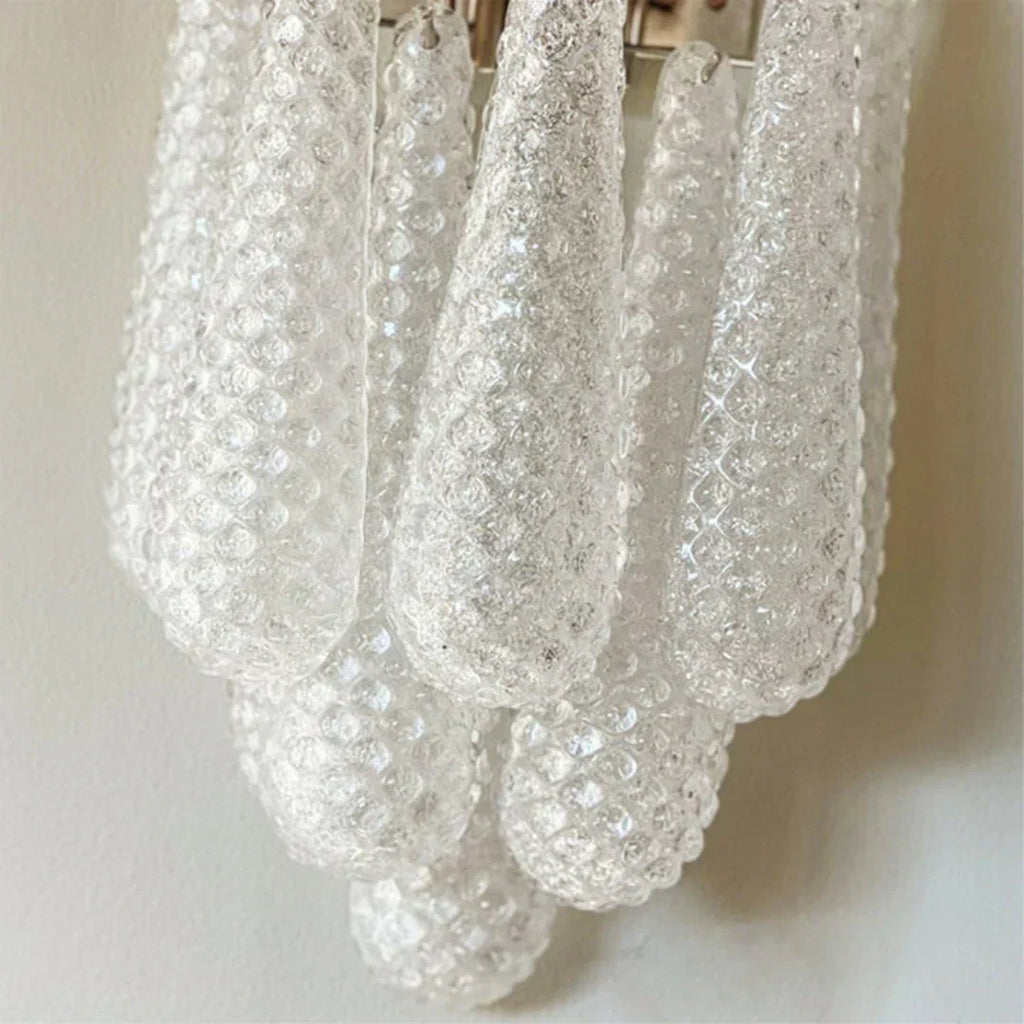 Murelli Petals White Wall Light 13.4"