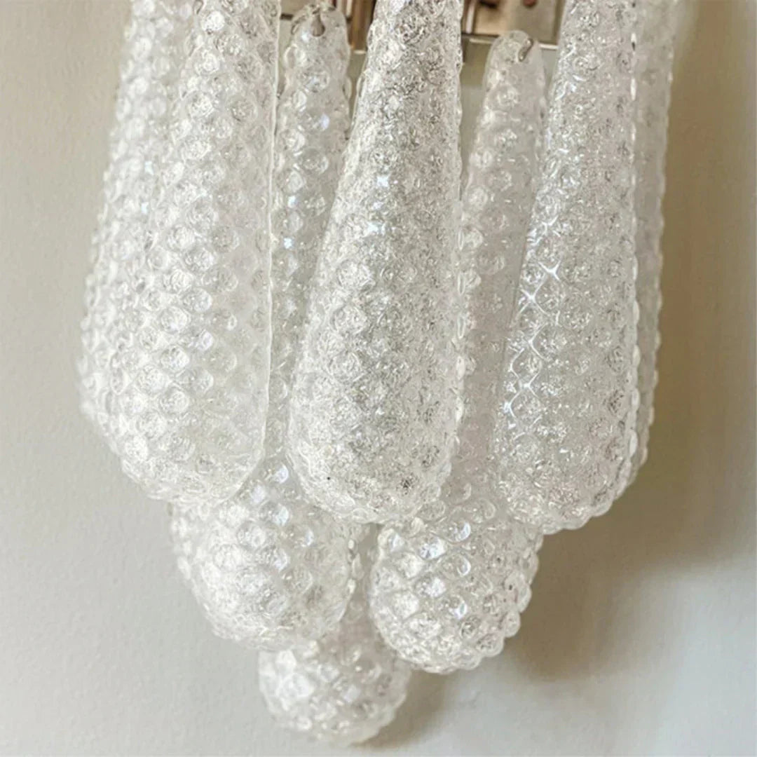 Murelli Petals White Wall Light 13.4"