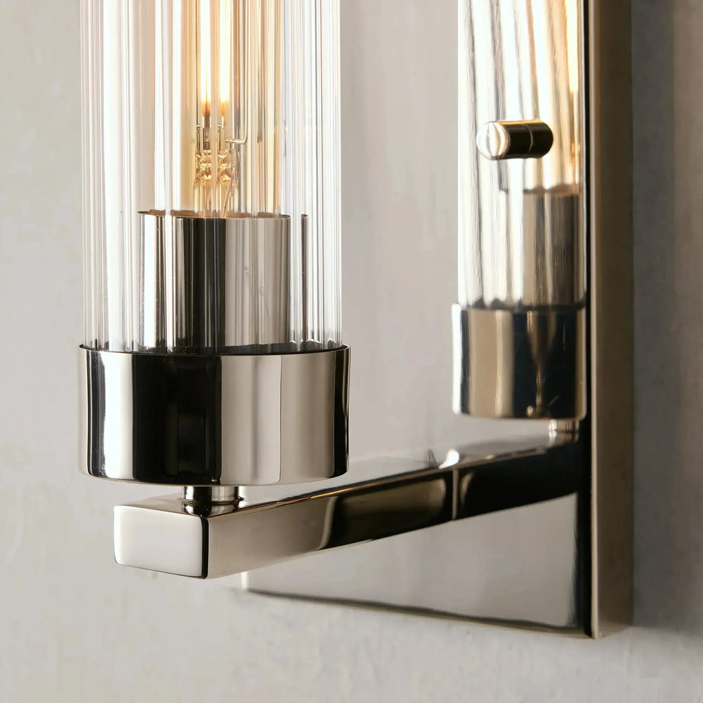 Riviko Refined Fluted Wall Sconce - Background Shot