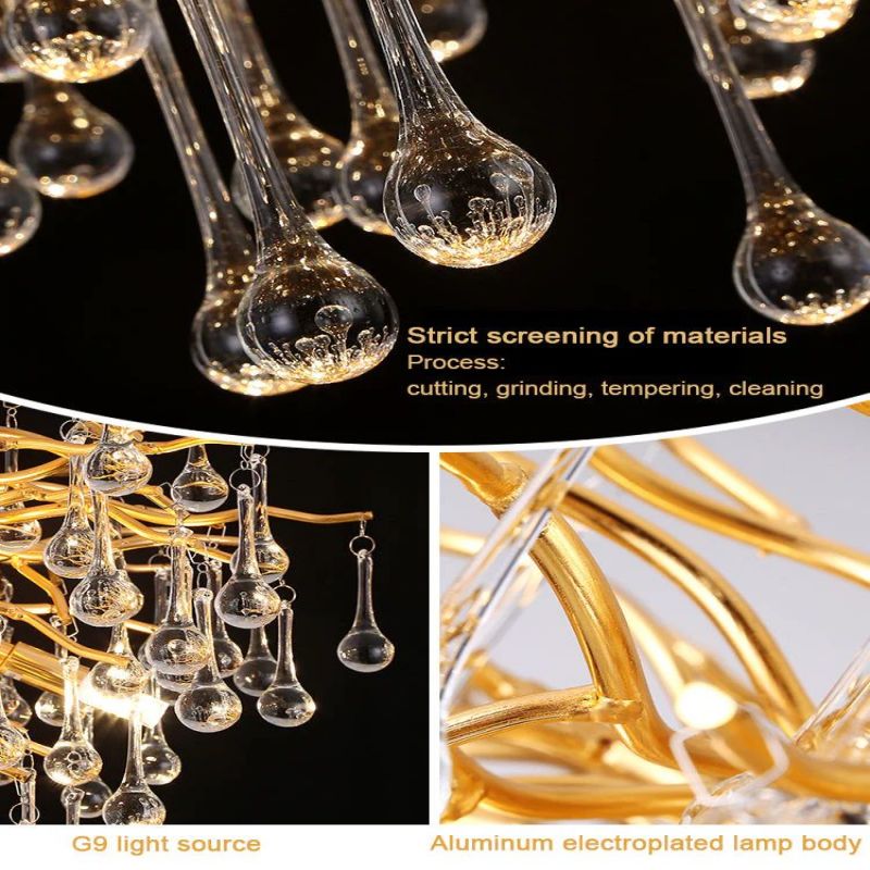LG Aquarcadia Living Room Branch Chandelier