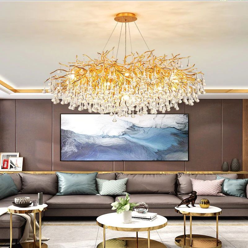 LG Aquarcadia Living Room Branch Chandelier