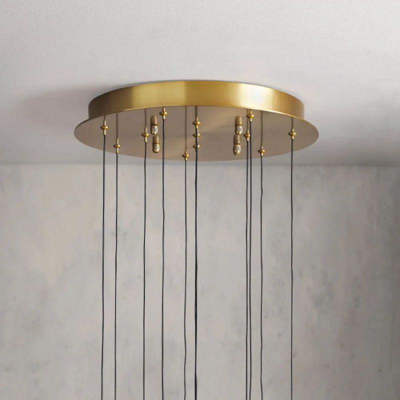 Soltaire Round Chandelier 17"24"36"48''58"