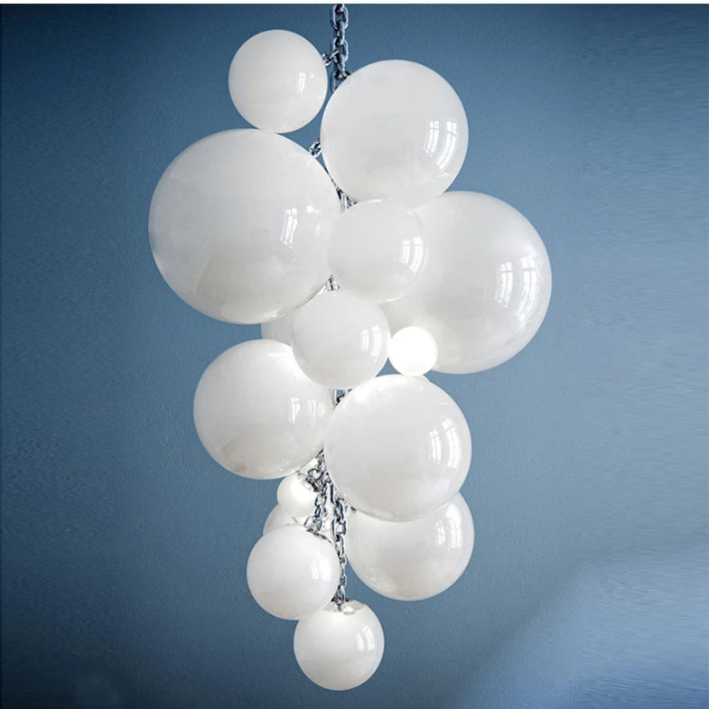 Colorful Fruit Grape Hanging Swag Chandelier