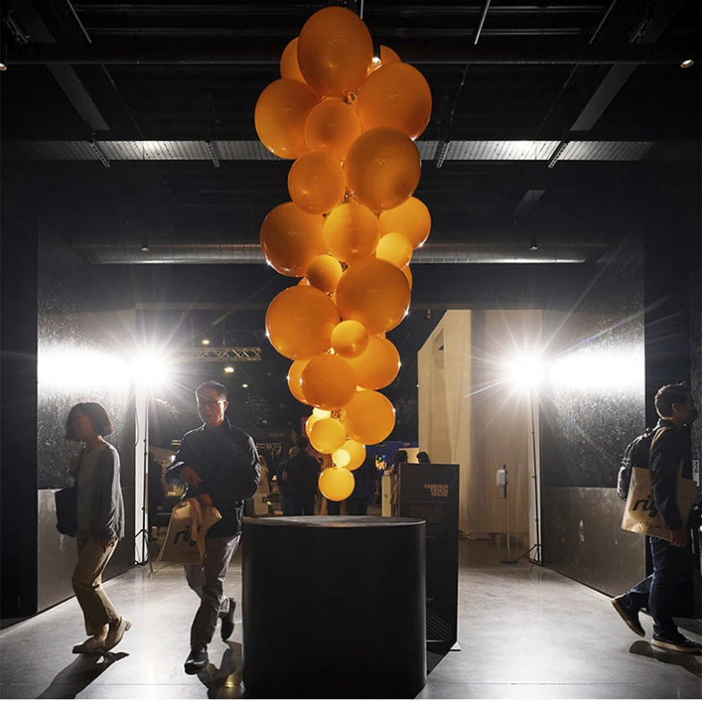 Colorful Fruit Grape Hanging Swag Chandelier