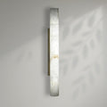 Garron Modern Alabaster Linear Wall Sconce