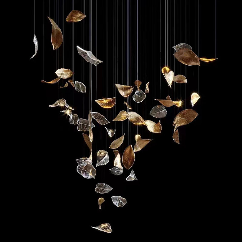 Riviko Verdant Canopy Sculptural Chandelier - Background Shot