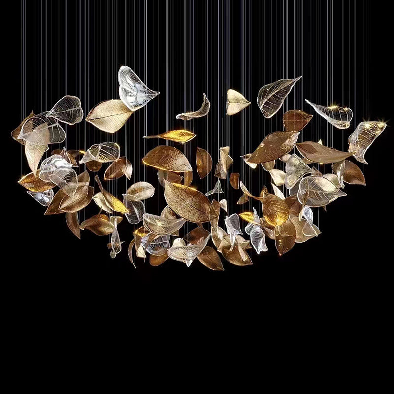 Riviko Verdant Canopy Sculptural Chandelier - Background Shot