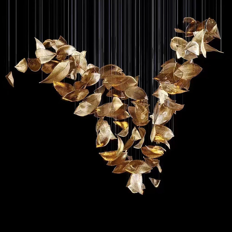 Riviko Verdant Canopy Sculptural Chandelier - Background Shot