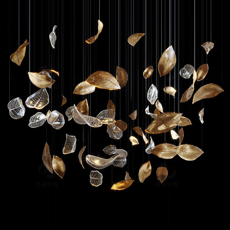 Riviko Verdant Canopy Sculptural Chandelier - Background Shot