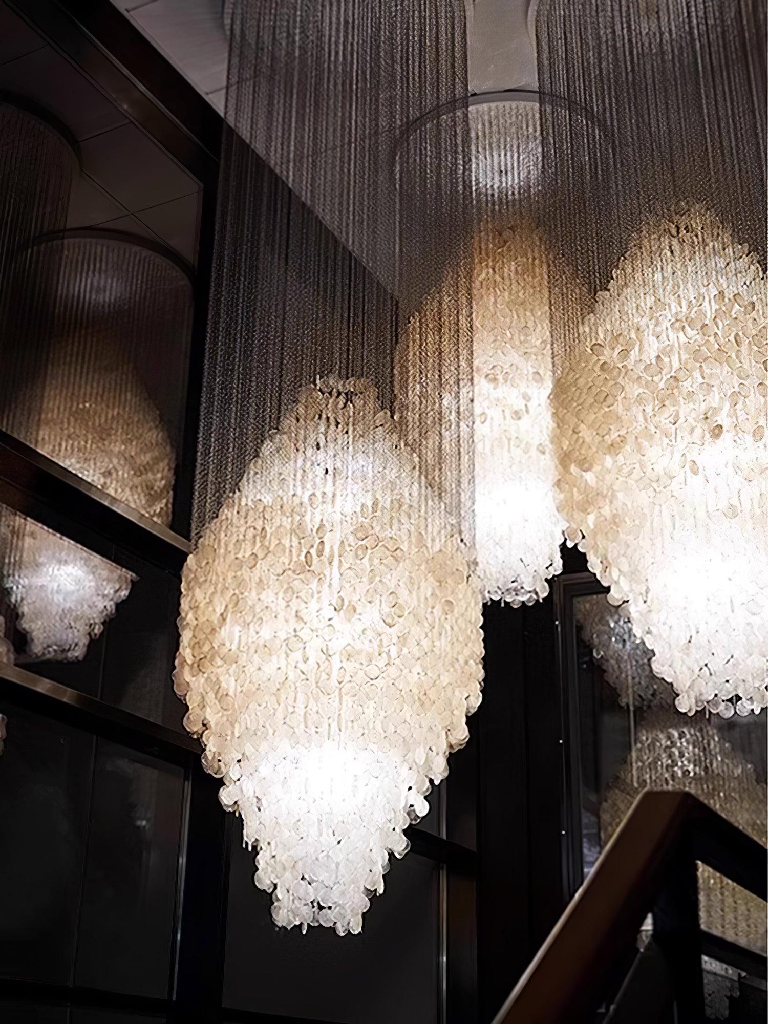 Shell Waterfall Chandelier - Yovalighting