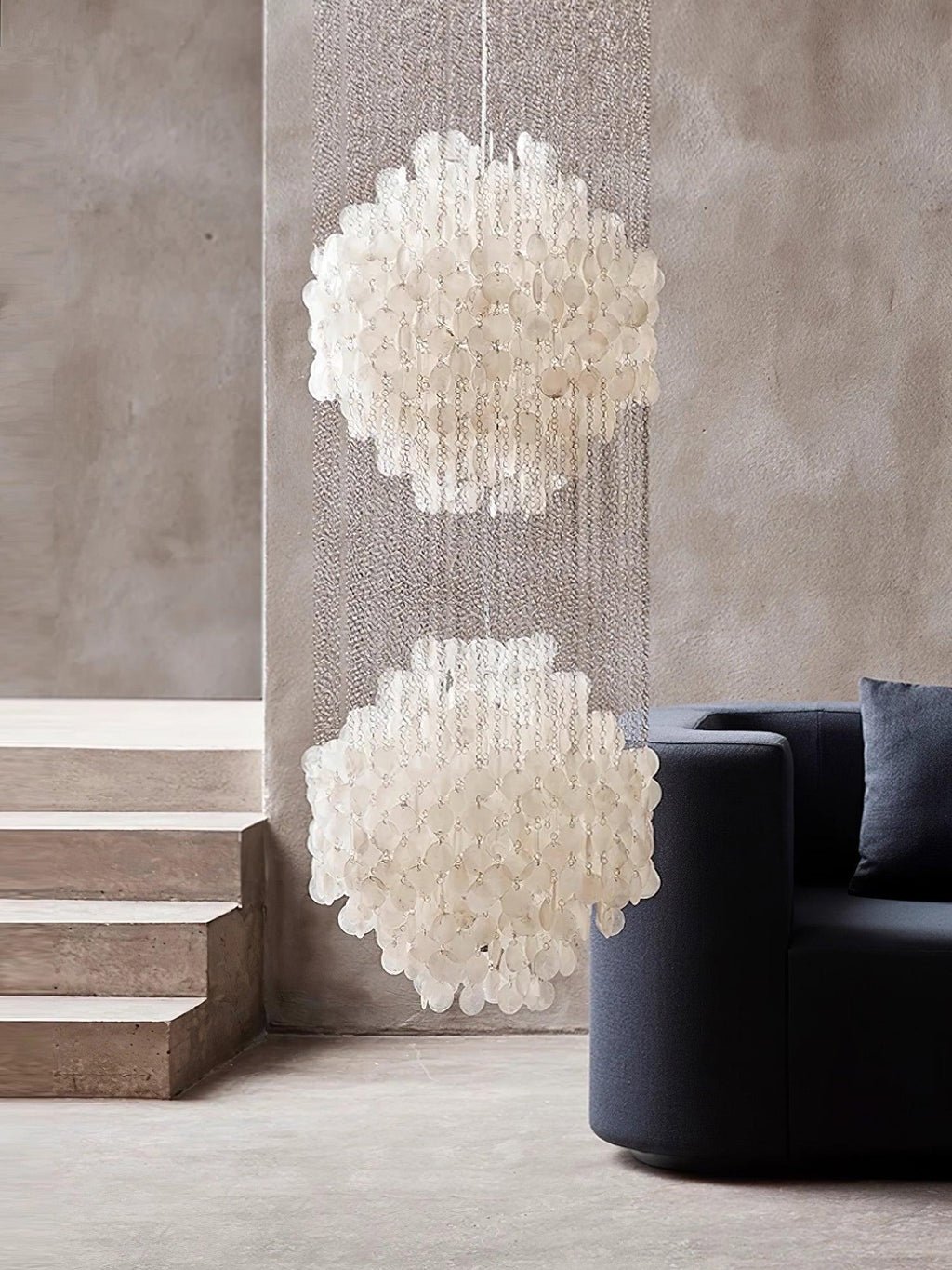 Shell Waterfall Chandelier - Yovalighting