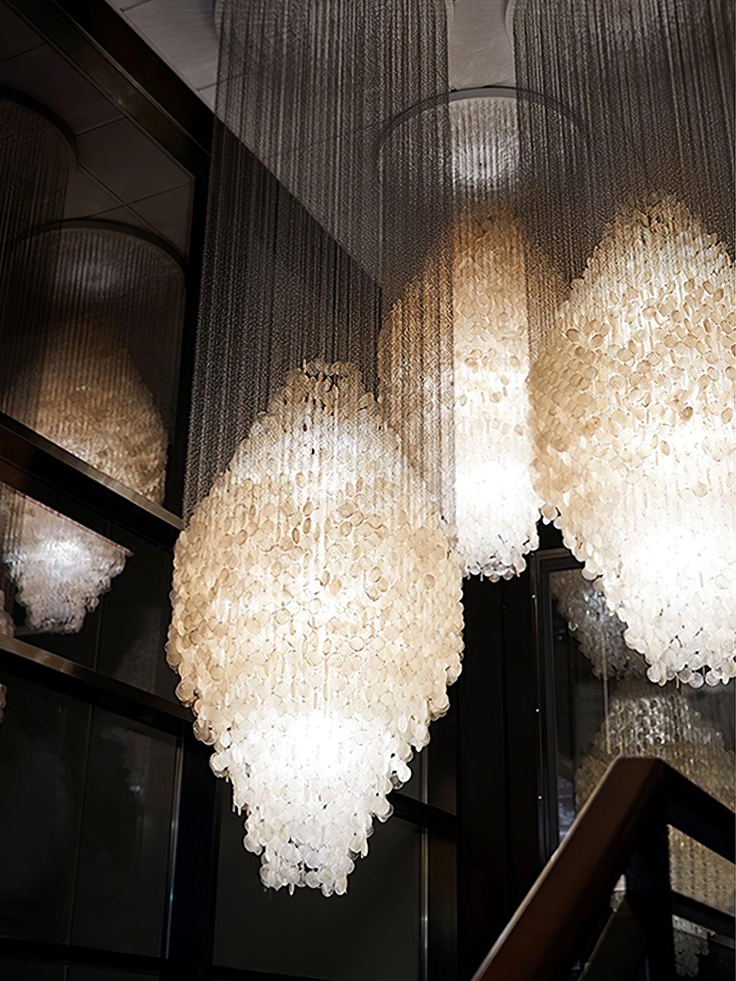 Shell Waterfall Chandelier - Yovalighting