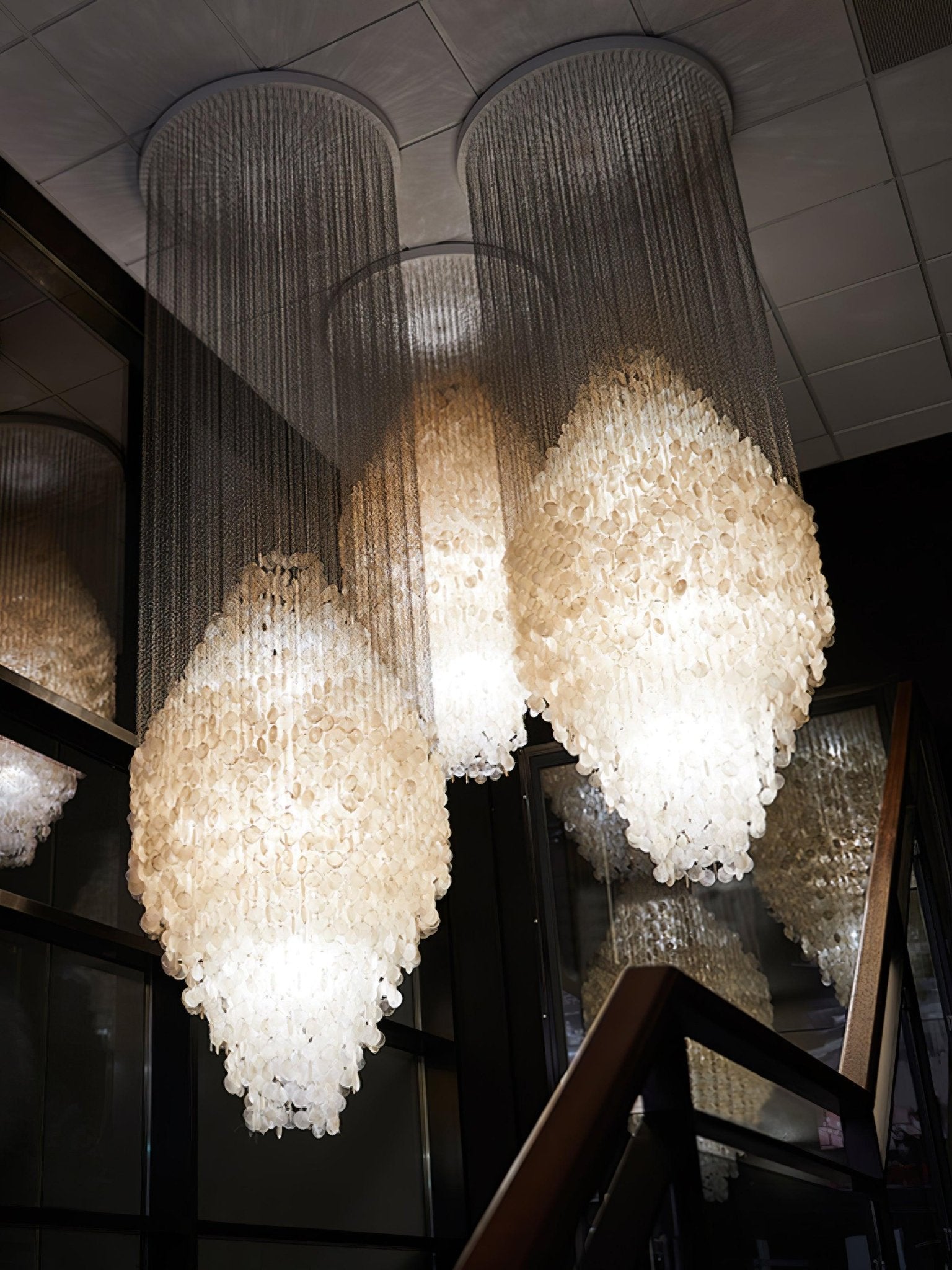 Shell Waterfall Chandelier - Yovalighting
