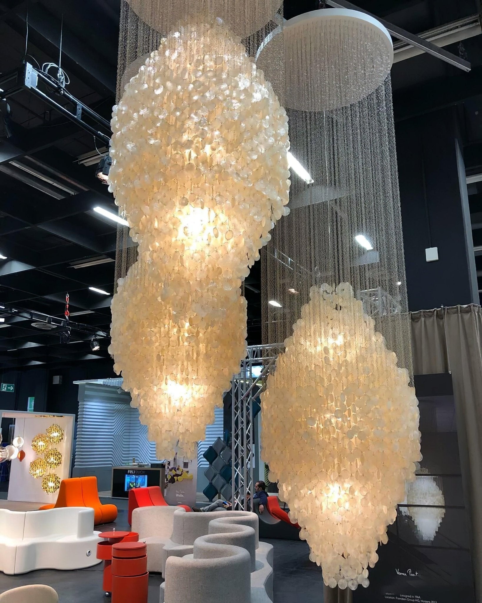 Shell Waterfall Chandelier - Yovalighting