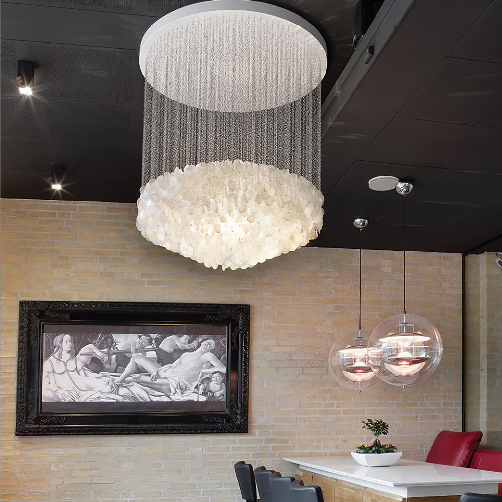 Shell Waterfall Chandelier - Yovalighting