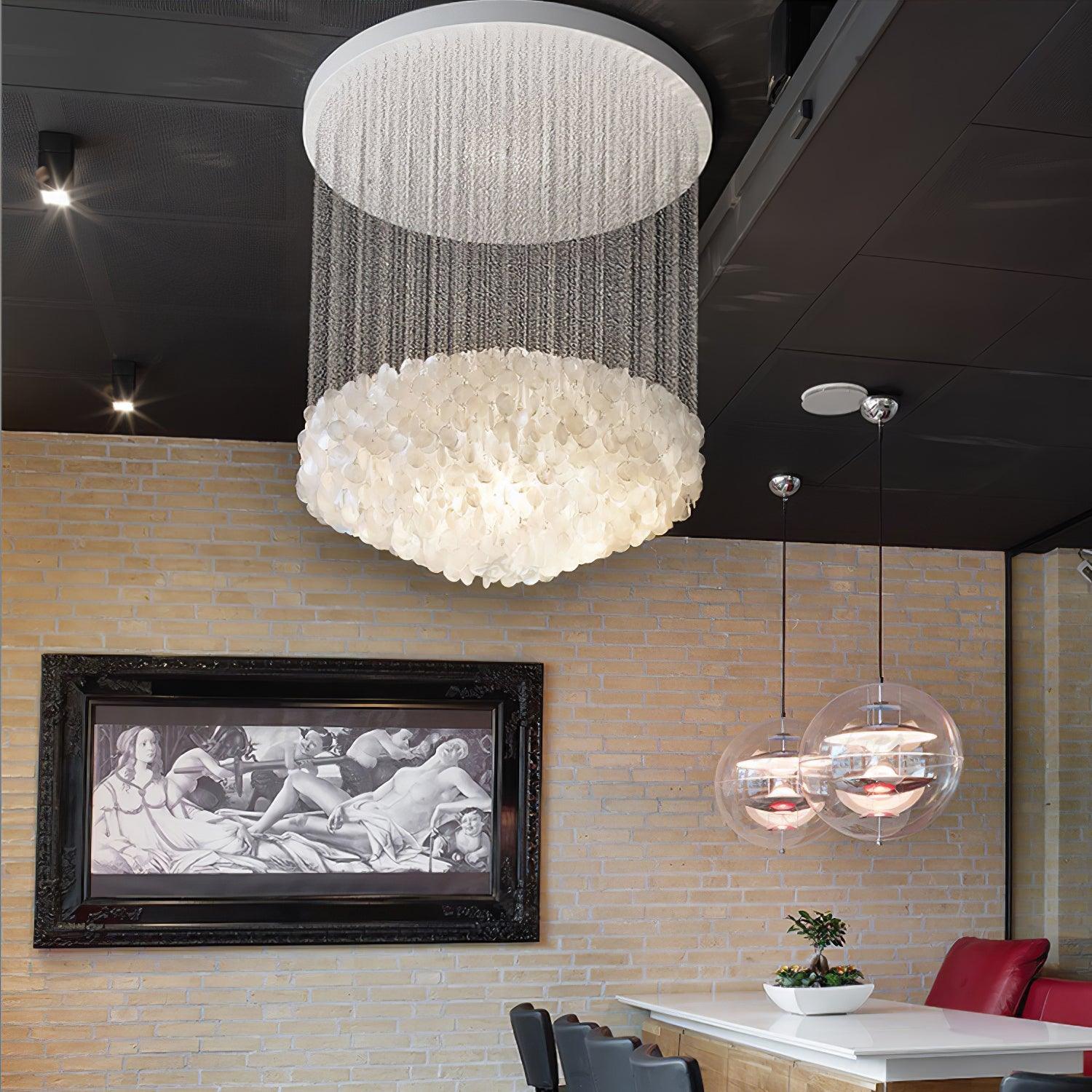 Shell Waterfall Chandelier - Yovalighting