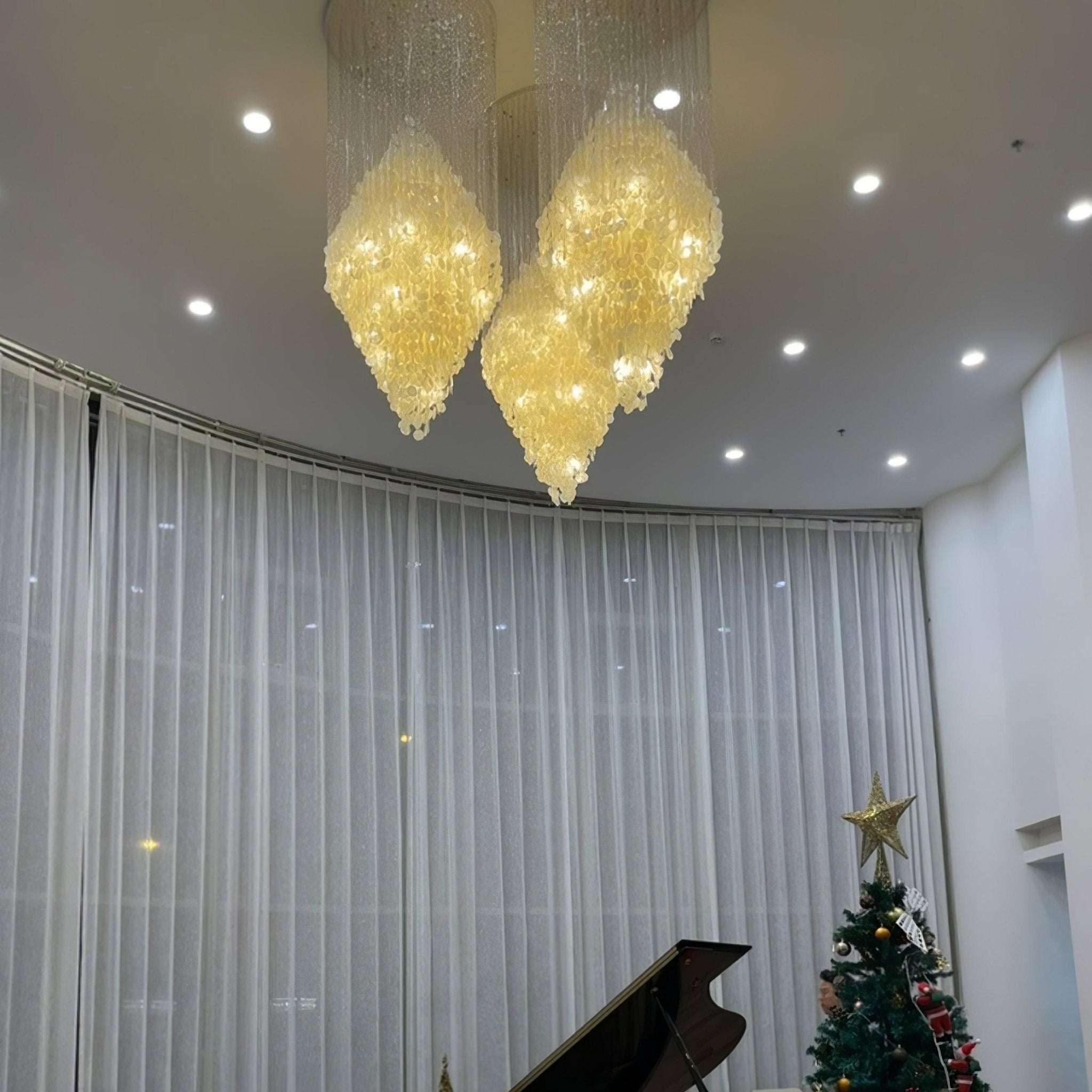 Shell Waterfall Chandelier - Yovalighting