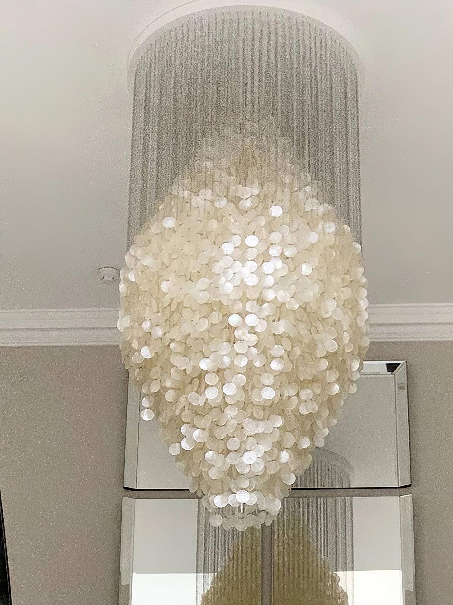 Shell Waterfall Chandelier - Yovalighting