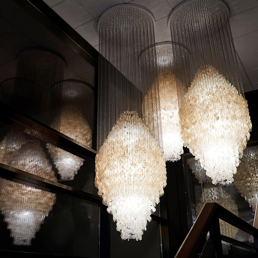 Shell Waterfall Chandelier - Yovalighting