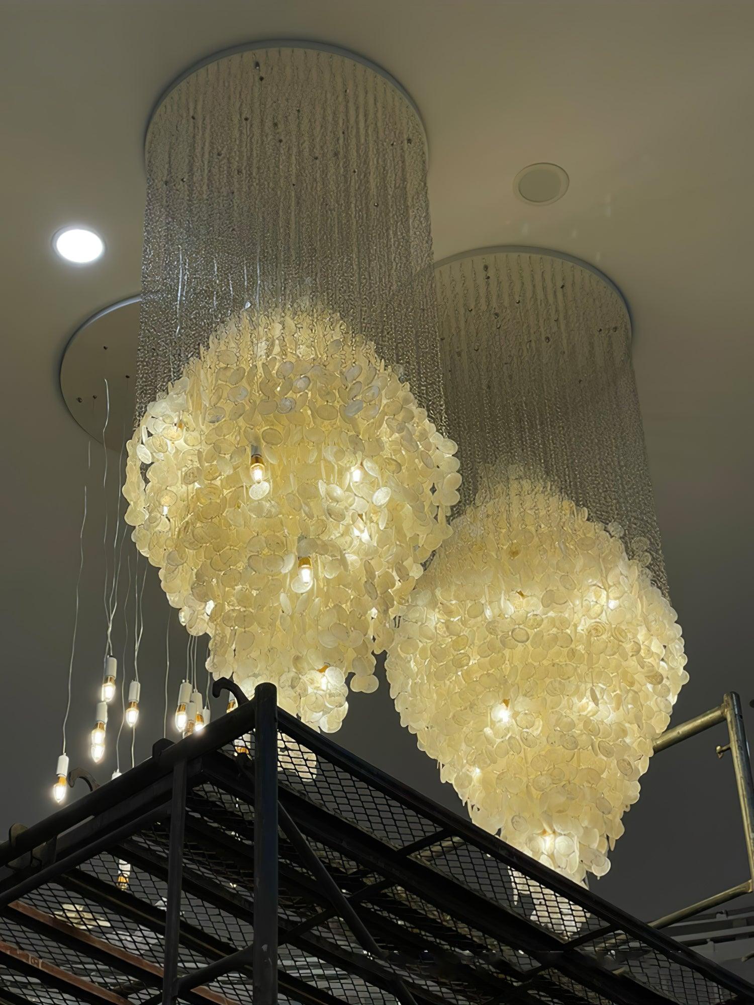 Shell Waterfall Chandelier - Yovalighting