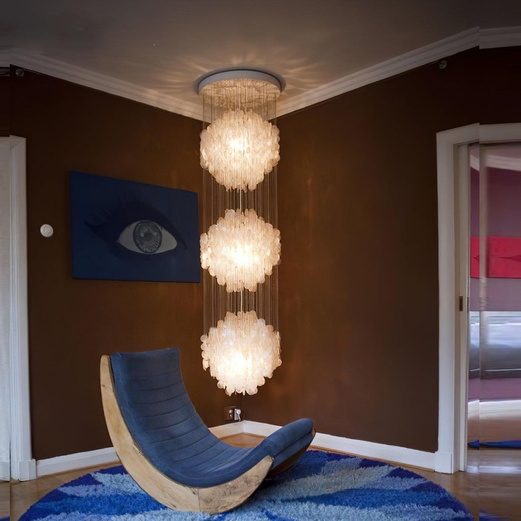 Shell Waterfall Chandelier - Yovalighting