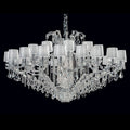 Sliver luxury maria theresa chandelier