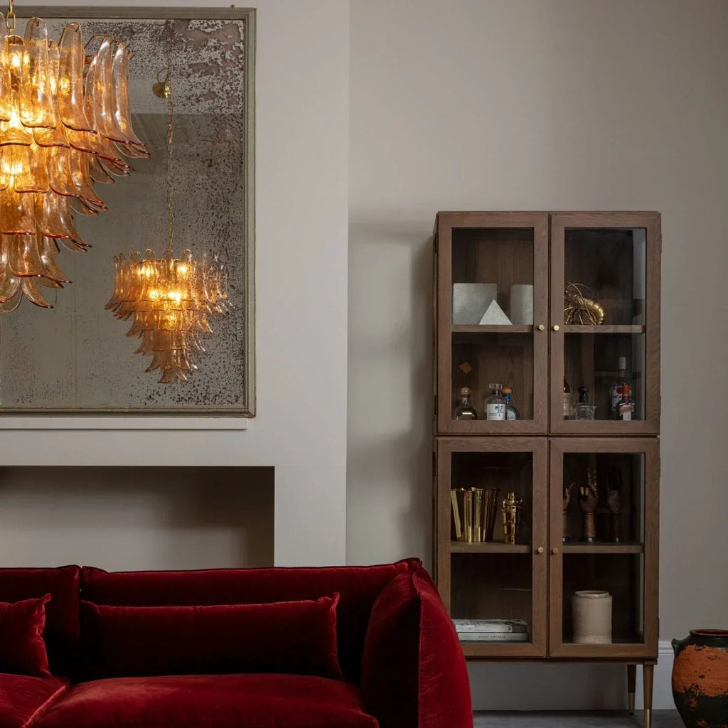 Amber Petalo Chandelier – 2 Sizes