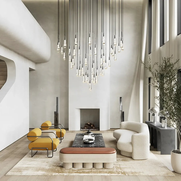 Soltaire Round Chandelier 17"24"36"48''58"
