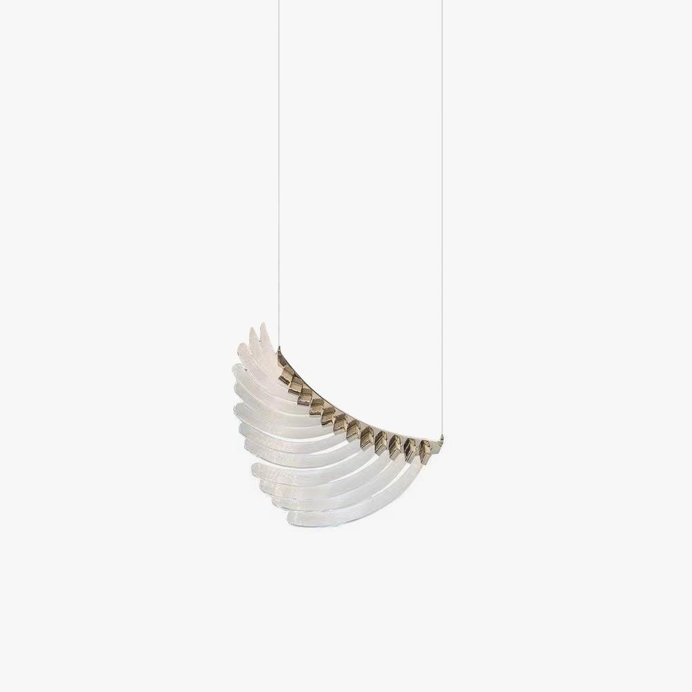 Riviko Aura Petal Tiered LED Chandelier - Background Shot