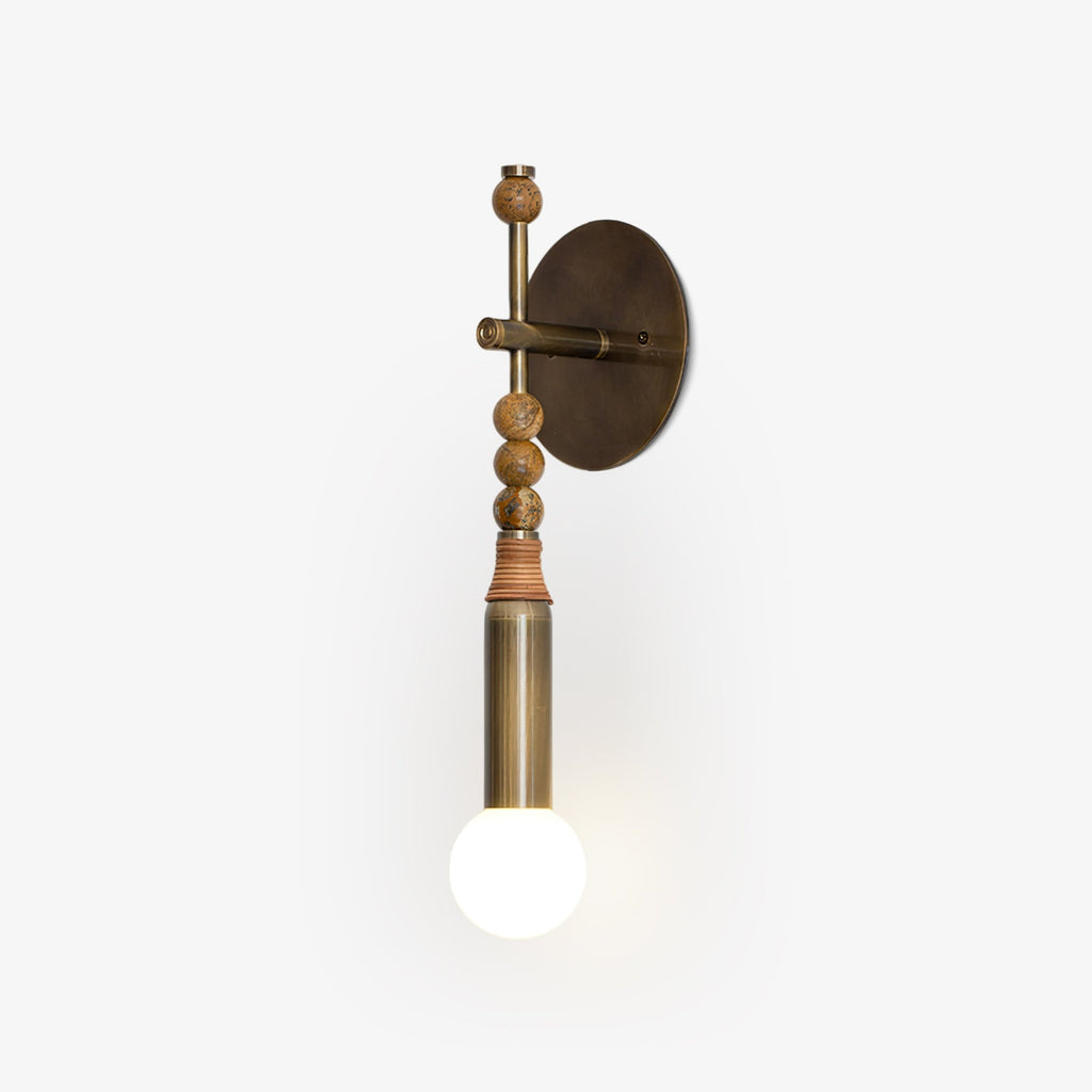 Riviko Persepolis Relic Marble Wall Sconce - Background Shot