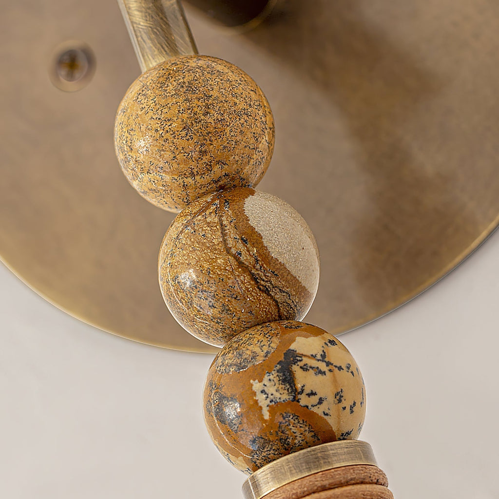 Riviko Persepolis Relic Marble Wall Sconce - Background Shot