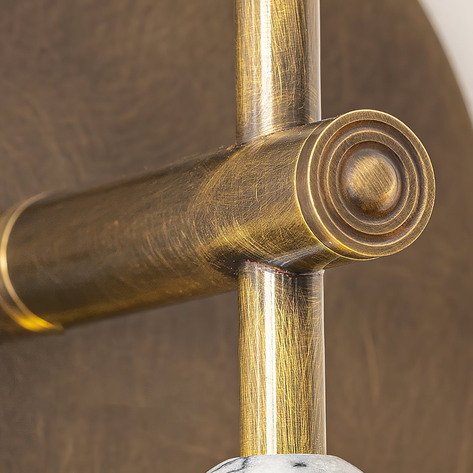 Riviko Persepolis Relic Marble Wall Sconce - Background Shot