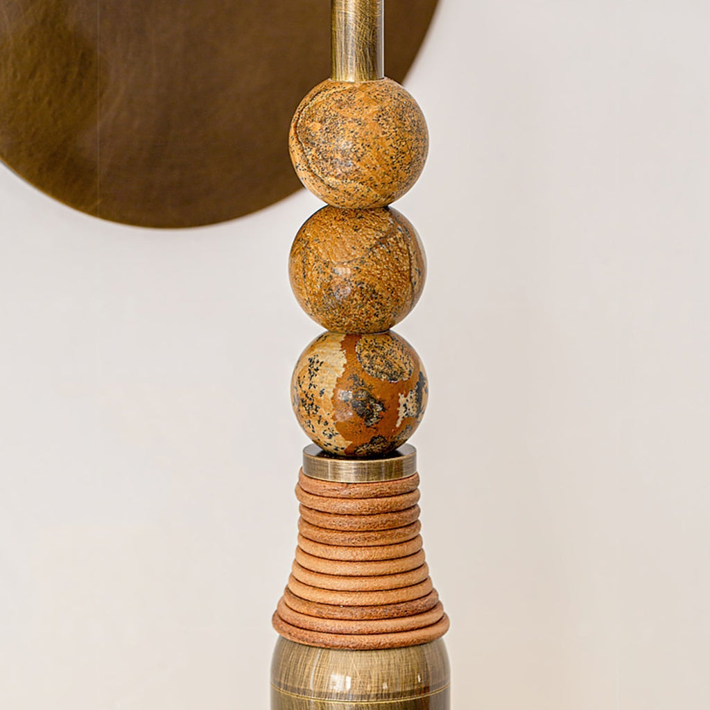 Riviko Persepolis Relic Marble Wall Sconce - Background Shot