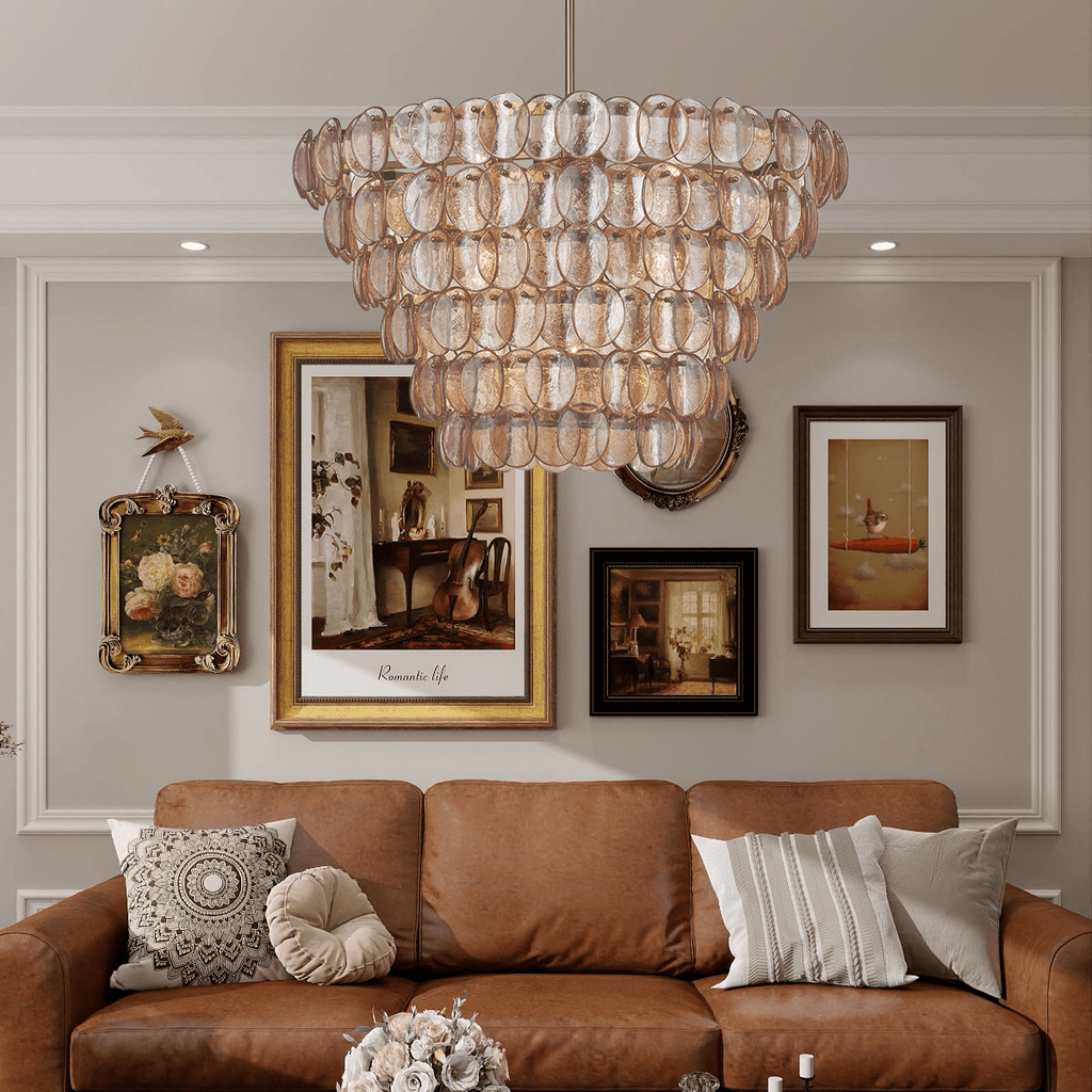 Uroko Large Chandelier - Yovalighting