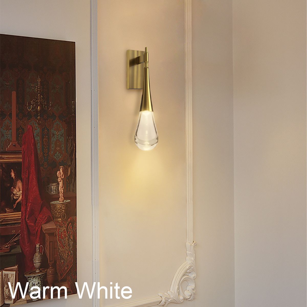 Soltaire Water Drop LED Wall Sconce