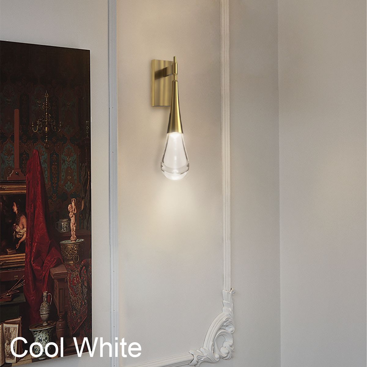 Soltaire Water Drop LED Wall Sconce