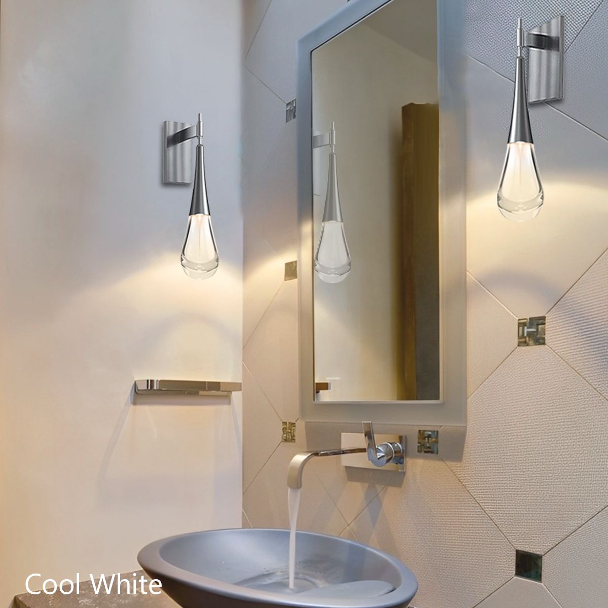 Soltaire Water Drop LED Wall Sconce