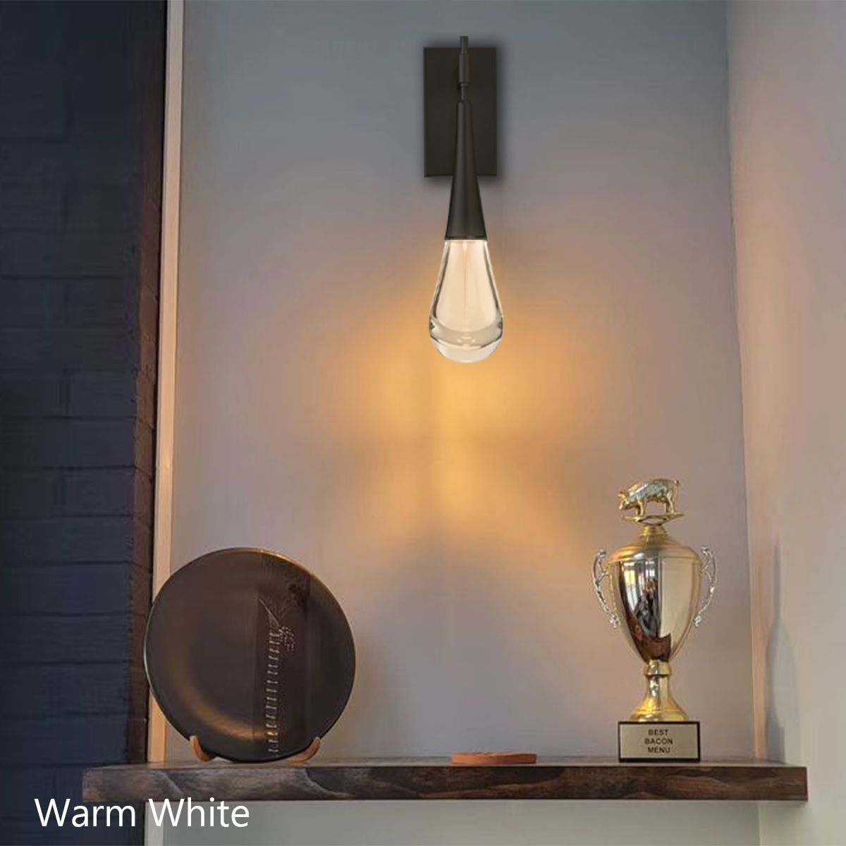 Soltaire Water Drop LED Wall Sconce