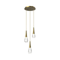 Soltaire Raindrop Round LED Chandelier