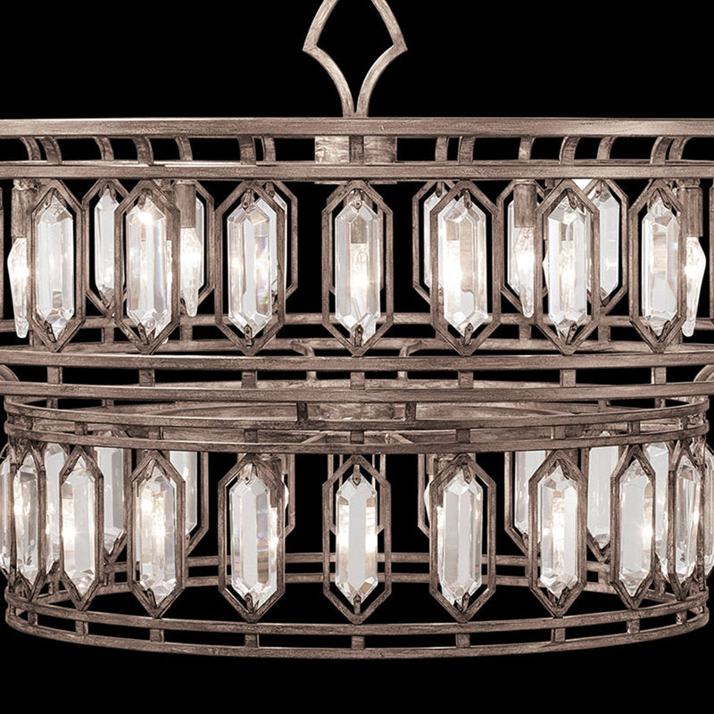 Riviko Grand Lumina 20-Light Tiered Chandelier - Background Shot