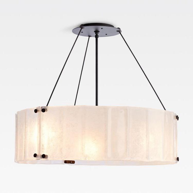 Riviko Veridian Radiance Round Chandelier - Background Shot