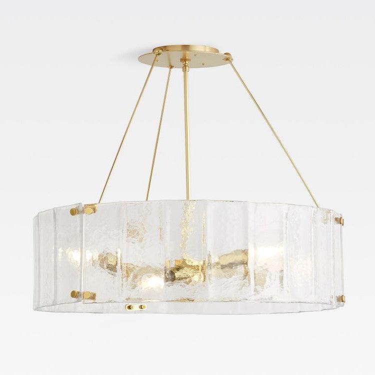 Riviko Veridian Radiance Round Chandelier - Background Shot