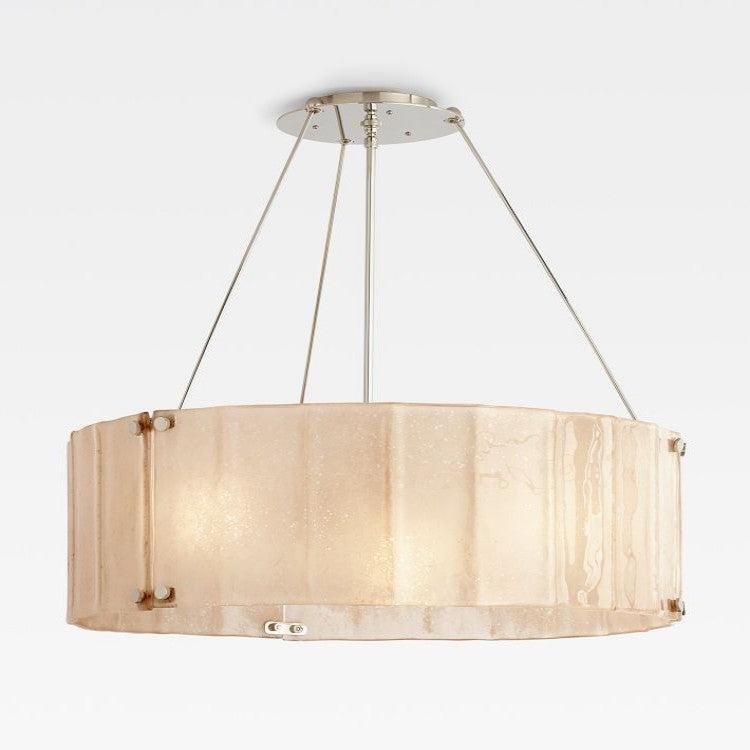 Riviko Veridian Radiance Round Chandelier - Background Shot