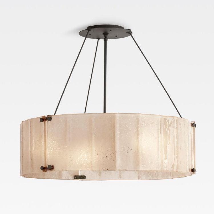 Riviko Veridian Radiance Round Chandelier - Background Shot