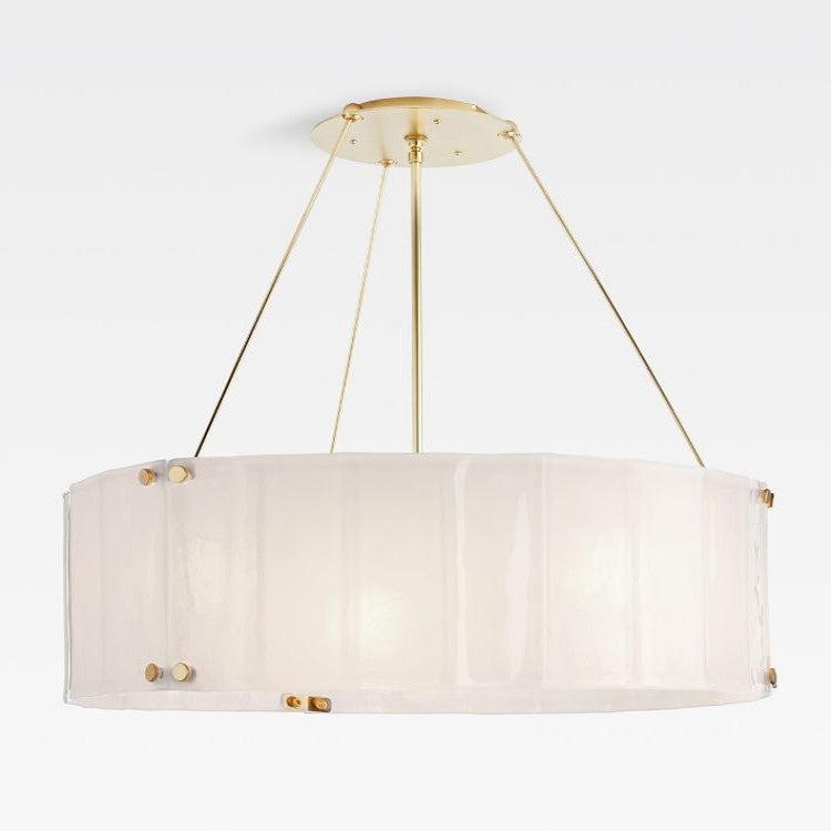 Riviko Veridian Radiance Round Chandelier - Background Shot